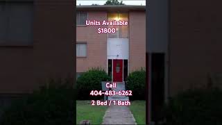 Units Available $1800. 1437 Lucille Ave. SW