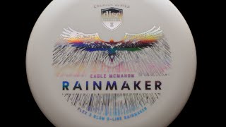Eagle McMahon introduces Rainmaker 🦅  Creator Series Glow D-line Flex 3 Rainmaker