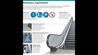 Singapore Escalator Safety Code Launches December 1