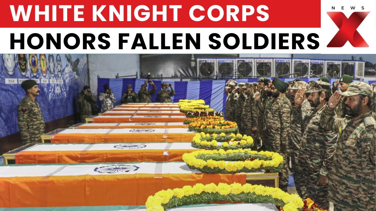 White Knight Corps Pays Tribute To 10 Bravehearts Who Died In Doda Vehicular Accident