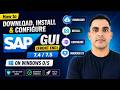 How to Download, Install &amp; Configure the SAP GUI(Front End) 7.4/7.5 on Windows O/S#sap#saplearning