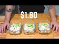 Minimalist Meal Prep | Hainan Chicken Rice | $1.80 Meal Prep