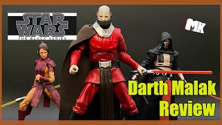 Star Wars The Black Series Darth Malak Review