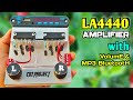 DIY Powerful Ultra Bass Stereo Amplifier Using IC LA4440 With Volume & MP3 Bluetooth