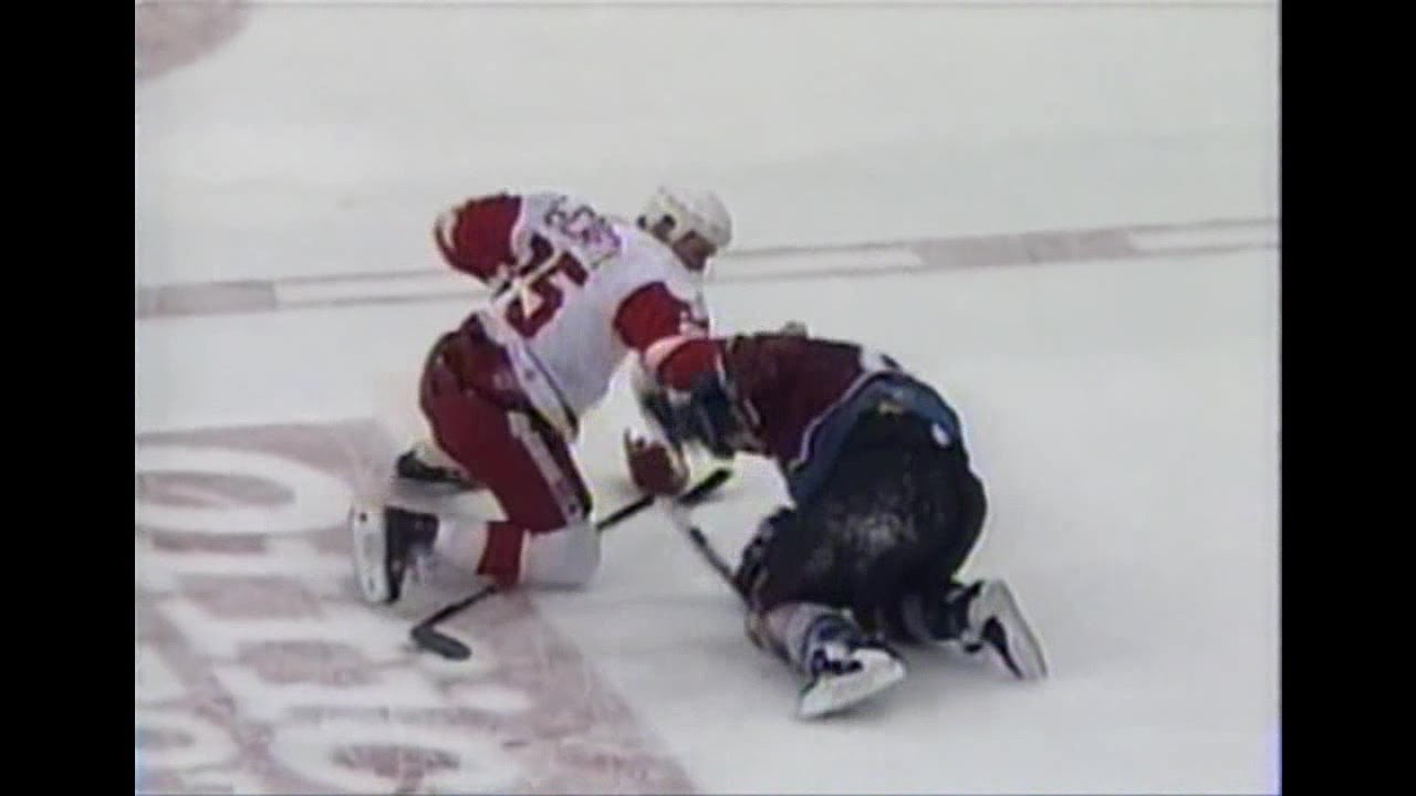 Darren McCarty Recalls Taking On Claude Lemieux And Wings-Avalanche Rivalry