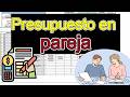Presupuesto en Plantilla Google Sheets para controlar las finanzas en pareja FÁCIL DE USAR