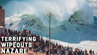 TERRIFYING WIPEOUTS At Nazare! Courtesy Of The Epsilon Mega Swell TERRIFYING WIPEOUTS At Nazare! Courtesy Of The Epsilon Mega Swell