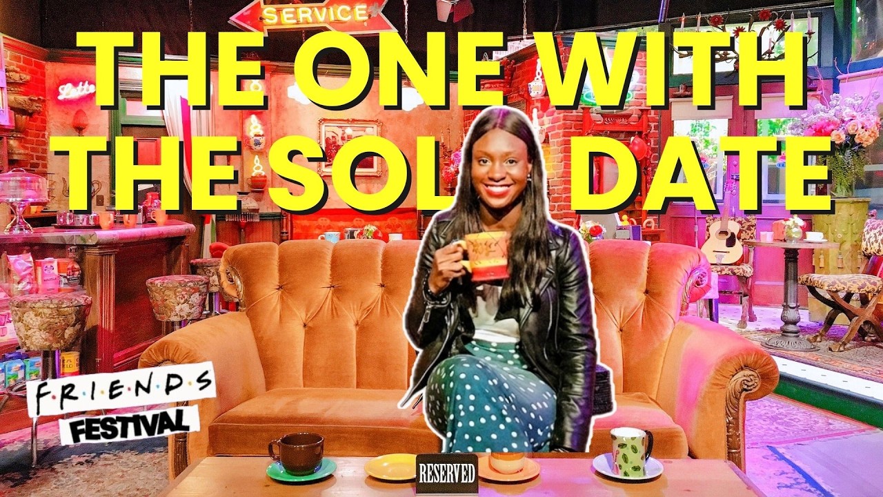 Friends Fest, ASOS Event & Solo Date in London Vlog ☕️