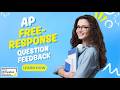 Princeton Review AP Free-Response Question Feedback