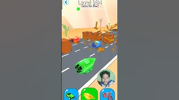 Shape-shifting Level-984 Very Funny Raceing Gameplay new Hyper Casual games #shorts #shapeshifting