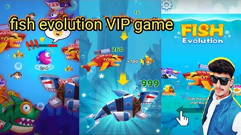 Fish Evolution Gameplay Walkthrough Part 1 Android, IOS #SmartGamerVlogs