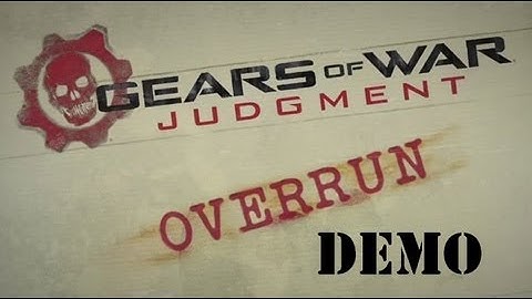 Gears of War - Judgment : Multiplayer OverRun Demo Gameplay Xbox 360