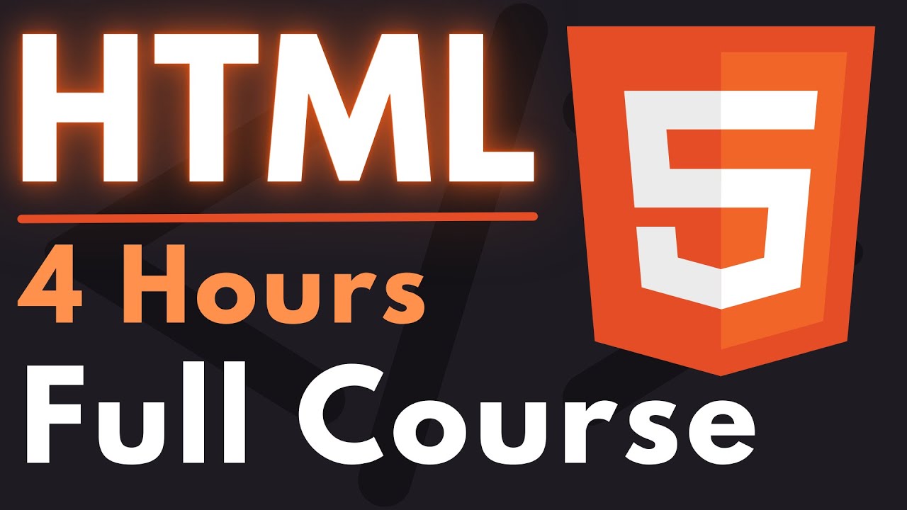 Html Full Course For Beginners | Complete All-In-One Tutorial | 4 Hours