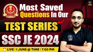 Most Saved Question In Our Test Series SSC JE 2024 | Civil Engineering | by Avnish Sir  @EverExam