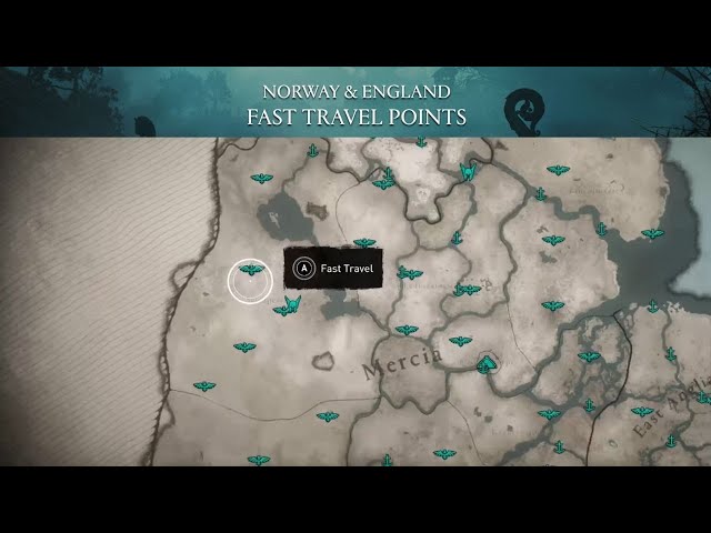 Assassin's Creed Valhalla Full World Map