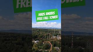 Das Haus Anubis Freefall Tower at Holiday Park #amusementpark #freefalltower #onride #coaster