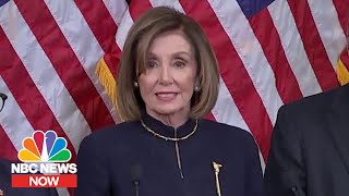 ‘The President Is Impeached’: Pelosi Honors Elijah Cummings After Historic Vote | NBC News NOW