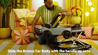 How to Assemble: Bright Starts™ Ways to Play Walker™ - Ford Bronco, Area 51, 4-in-1 Walker