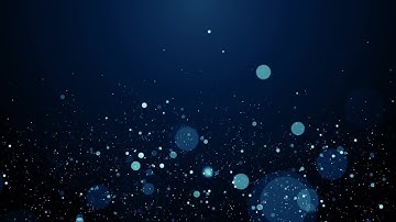 Blue Particles Background Stock Motion Graphics