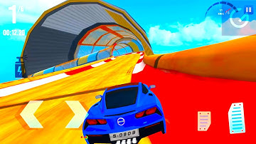 Mega Ramp Race - Upgrade Supercar - Mobile Gameplay Walkthrough Part 2 (iOS, Android)