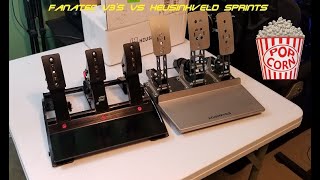 Heusinkveld Sprint VS Fanatec V3 First Look
