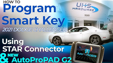 How to Find STAR connector in 2021 Dodge Challenger and Program New Smart Key with AutoProPAD G2