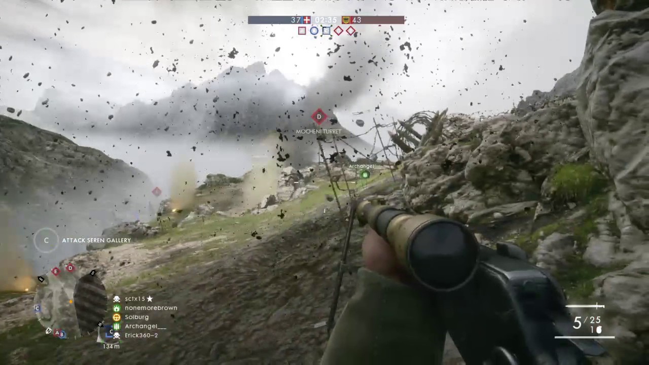 Battlefield 1 best kill ever!!