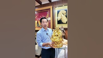 The Secret Meaning Behind the Golden Laughing Buddha – Don’t Miss This! ✨💰 #kinggoldart #đồđồngviệt