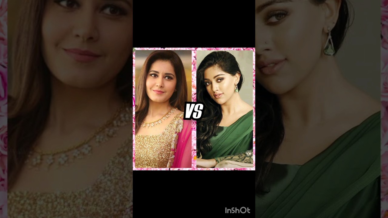 Comparision between Rashi Khanna and Anu Emmanuel|Comment your favourite actress|Please subscribe|