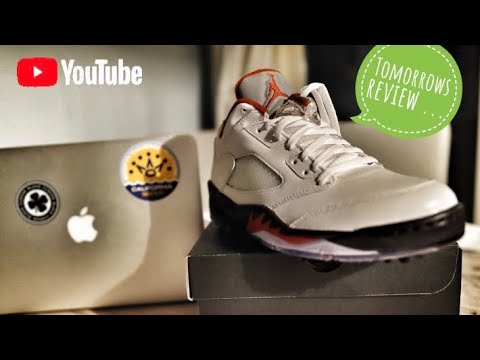 Nike air Jordan 5 golf shoes - YouTube
