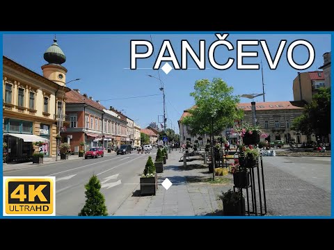 [4K] Pančevo - Serbia🇷🇸Walking Tour - City Centre
