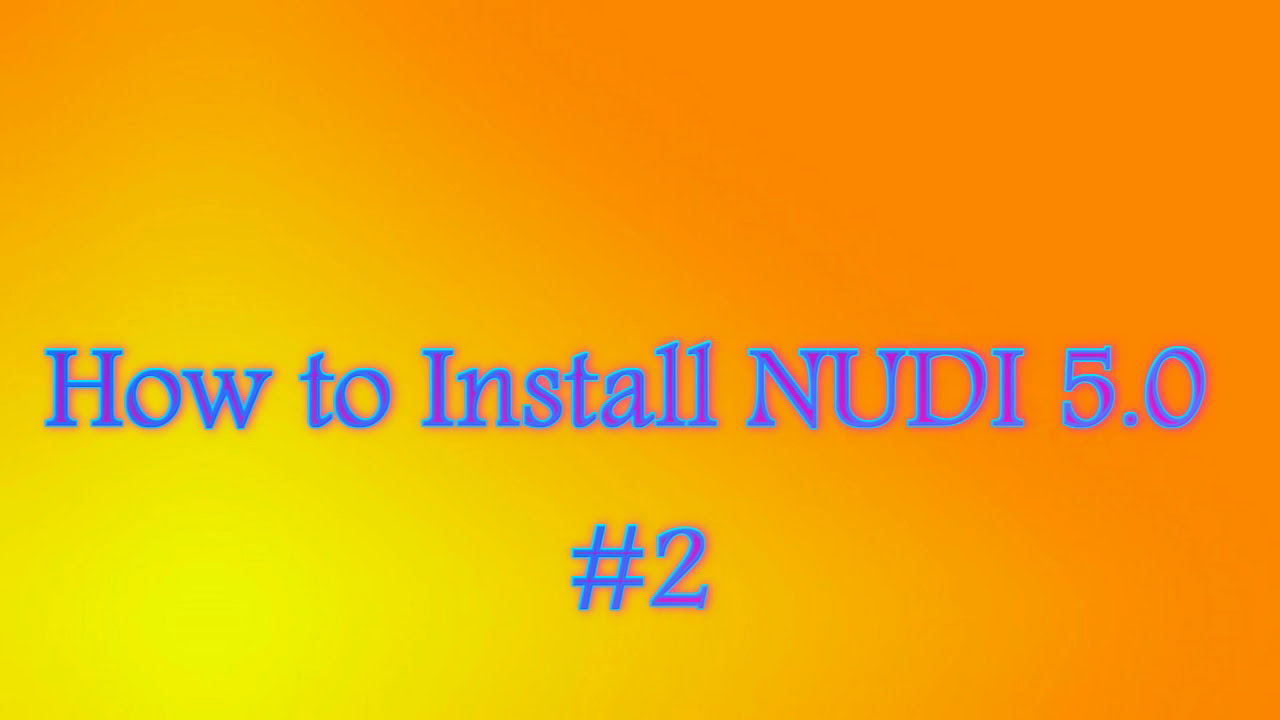 Nudi 4.0 Software Free Download For Windows 7 64 Bit