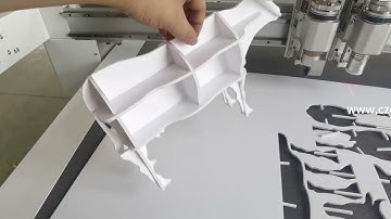 KT Foam Board CNC Oscillating Knife Cutting Machine