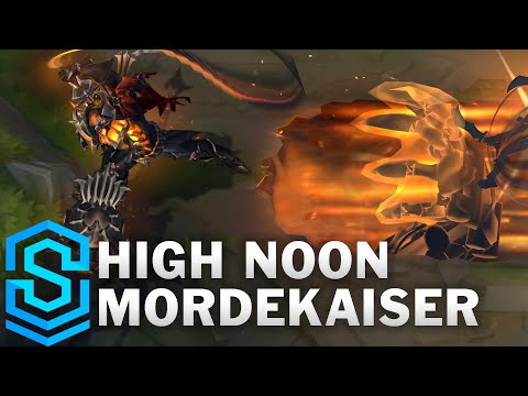 High Noon Mordekaiser Skin Spotlight - Pre-Release - League of Legends