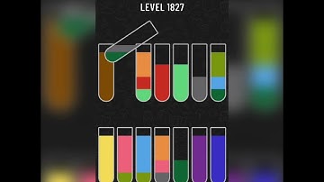 Water Sort Puzzle - Level 1827