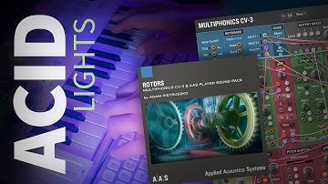 Acid Lights—Adam Pietruszko plays with his Rotors sound pack for Multiphonics CV-3