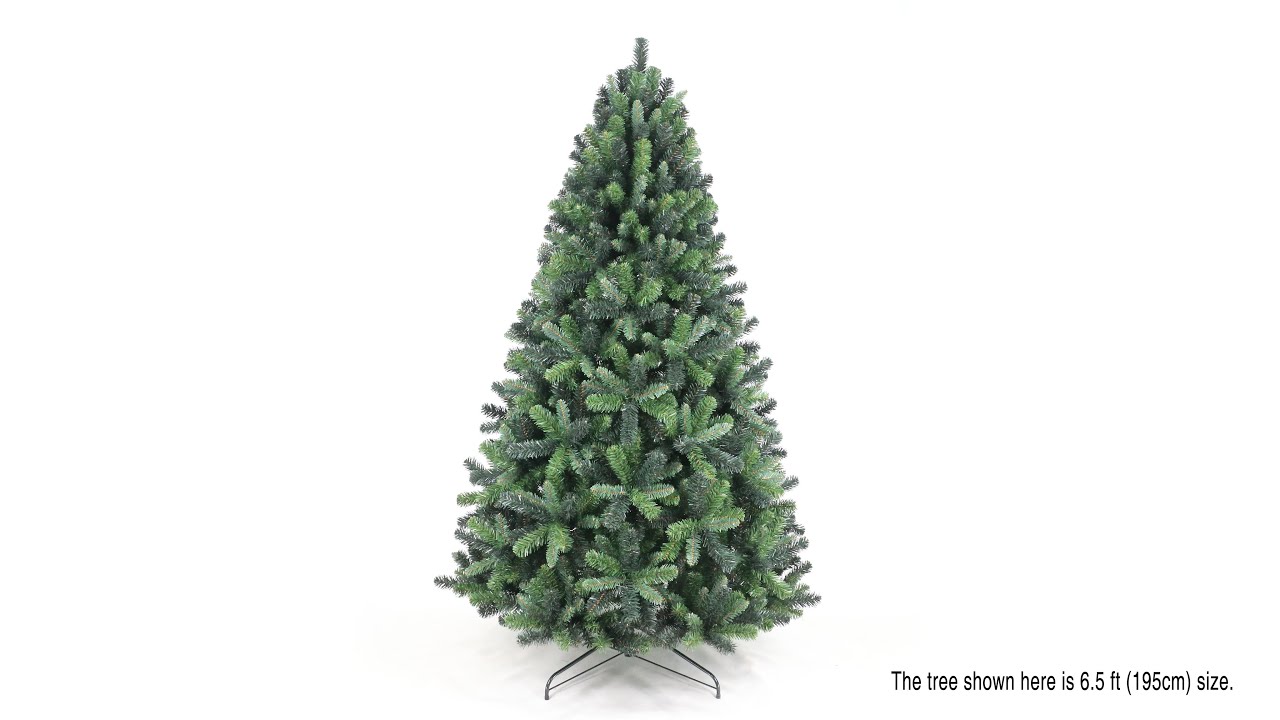 EcoFriendly Oncor 6.5ft Luxury Aspen Christmas Tree Assembly Guide