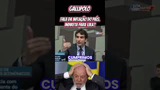 Galipolo -Fala da inflação do país. Indireta para Lula?#politica #noticias #brasil