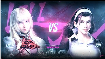 Tekken 8 Jun vs Lili cpu vs cpu