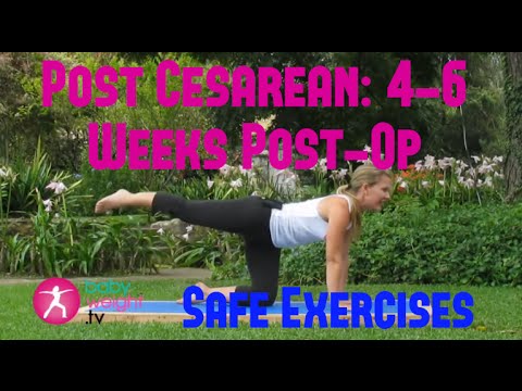 Safe Exercises After A Cesarean 0 2 Weeks Post Op Full Video Safe Exercises After A Cesarean 0 2 Weeks Post Op Full Video