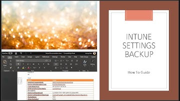 How to Take Backup of Intune Setting via Intune Documentation Script - PowerShell Scripts for Intune