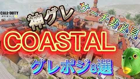 「COD Mobile」知らなきゃ損‼️COASTALサーチで刺さりまくりグレポジ紹介‼️全部で8選‼️「codモバイル」