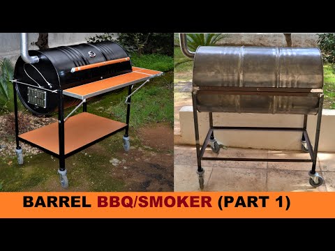 Video: Barbecue From A Barrel (29 Photos): How To Make A Barbecue And Grill From A Barrel With A Volume Of 60 And 200 Liters With Your Own Hands, A Homemade Barbecue And Its Dimensions