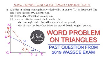 Word Problem on Triangles with SOHCAHTOA and Pythagoras Theorem