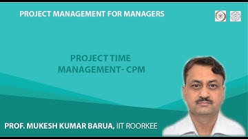 Project Time Management- CPM