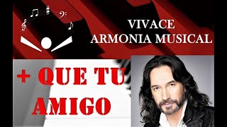 Miniatura de vídeo de "MARCO ANTONIO SOLIS - MAS QUE TU AMIGO. PIANO TUTORIAL"