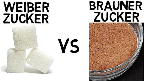Ist brauner Zucker gesünder als normaler Zucker?