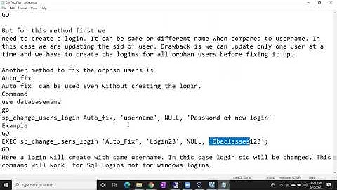 Sql DBA Batch 38 Class 49