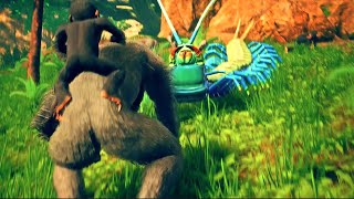 Monkeys Attack All Animals With Stick In Ancestors: The Humankind Odyssey