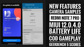 Redmi Note 7 Pro Miui 12.0.4.0 Update Full Changelog